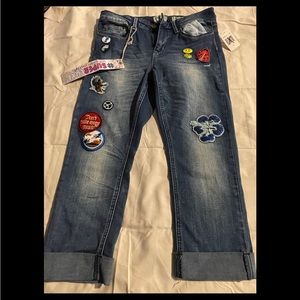 Indigo Rein Crop Jeans